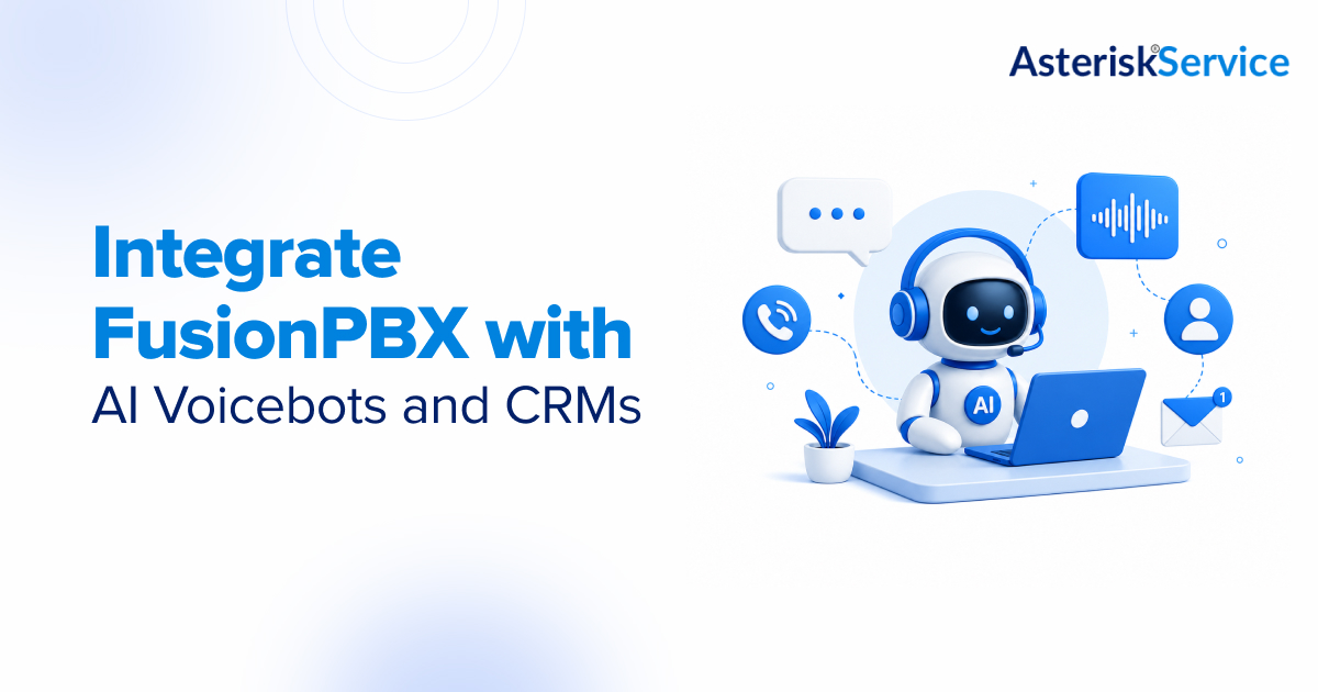 Integrate FusionPBX with AI Voicebots and CRMs